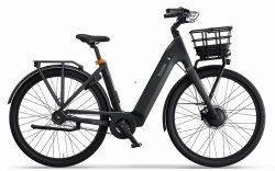 Ecoride Ambassador Gen4 Hub-Rem-Fotbroms svart