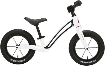 Zoom bild av Motobecane springcykel balanscykel blank vit
