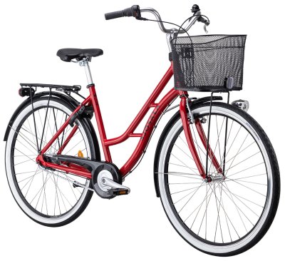Sjösala Amanda 7-vxl röd 51 cm damcykel