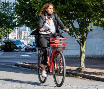 Ecoride Ambassador AXS M-5 E5000 red röd