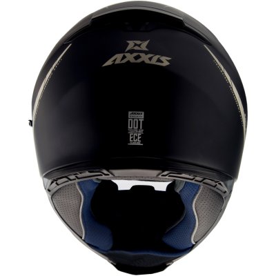 Zoom bild av Hjälm moped/MC Axxis Solid Mattsvart