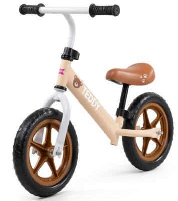 Zoom bild av OkBaby Balanscykel Teddy Brun/beige