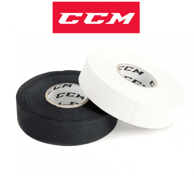 CCM Tape Cloth 20mx25cm svart vit klubbtejp