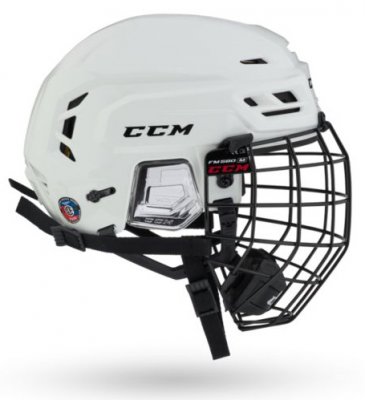 Zoom bild av CCM Helmet hjälm HT210C TAC SR Combo vit White