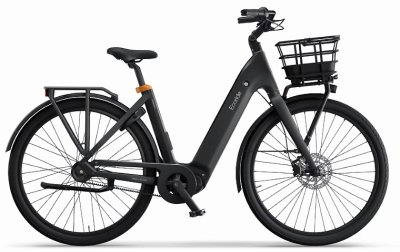 Zoom bild av Ecoride Ambassador Gen4 Mitt-Remdrift-Fotbroms svart