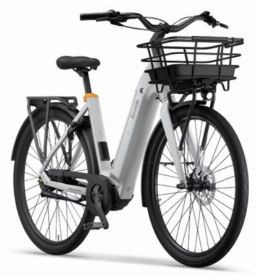 Zoom bild av Ecoride Ambassador Gen4 Mitt-Remdrift-Fotbroms vit