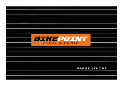 Presentkort Bikepoint Cykel & fritid Bikeshop