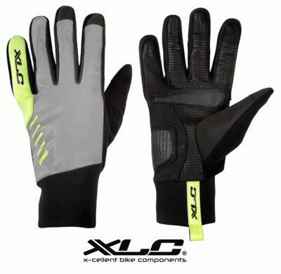 XLC Reflective gloves Winther